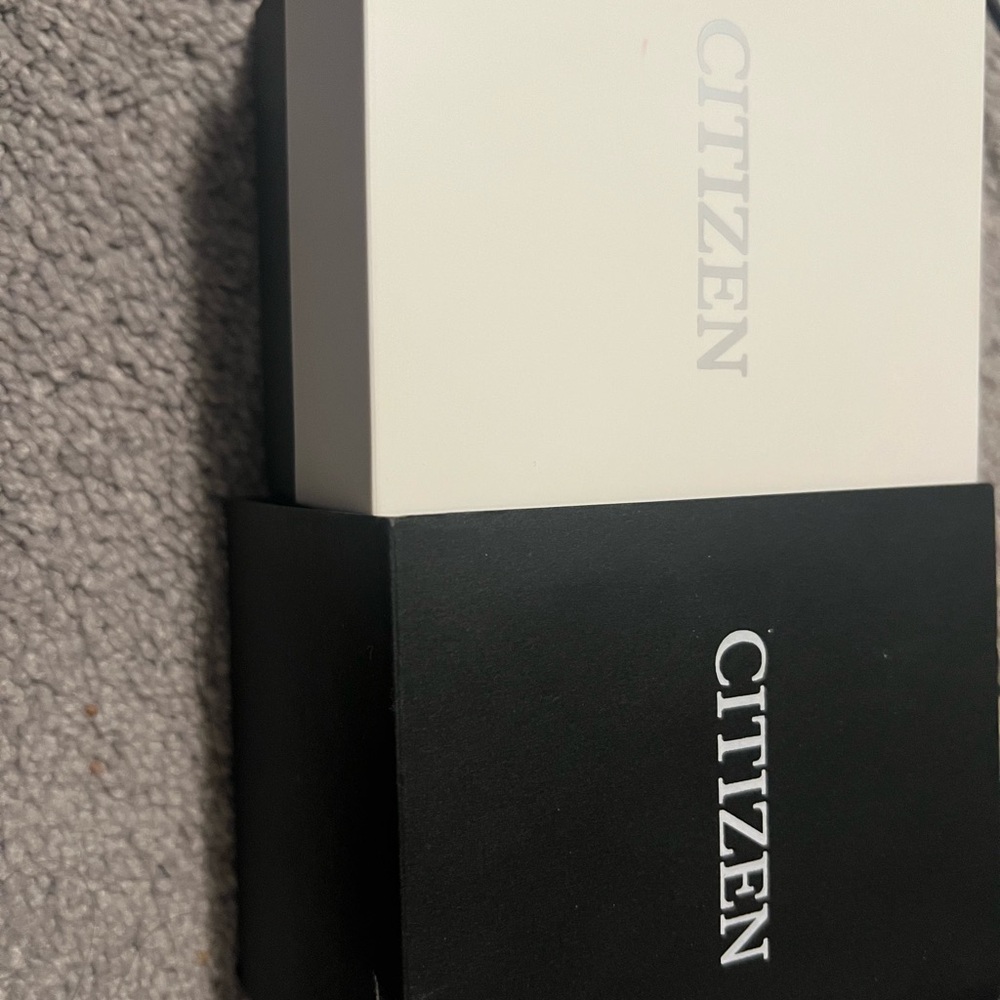 Citizen Silver Stainless Steel Watch with Black Dial - Picture 3 of 4